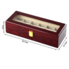 6-Slot Wristwatch Box