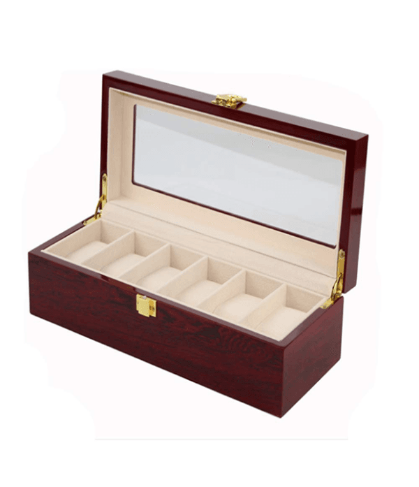 6-Slot Wristwatch Box