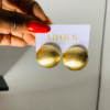 Flat Lightweight Gold earrings