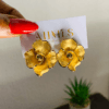 Flowery Gold Earrings