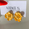 Flowery Gold Earrings