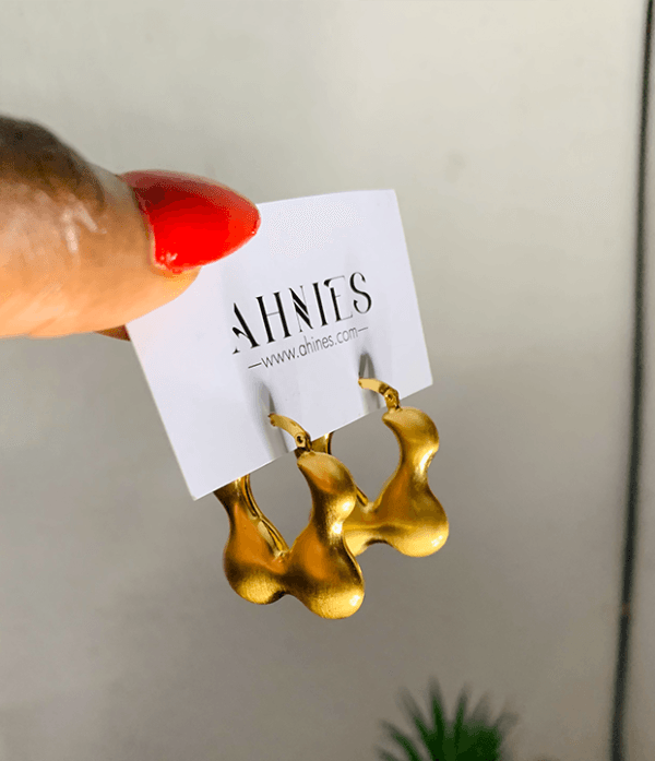 Gold Hoops Earring