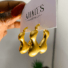 Gold Hoops Earring