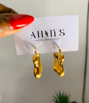 Gold Hoops Earring