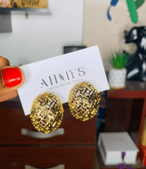 Lightweight Gold Oval