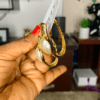 Gold earring with Pearl
