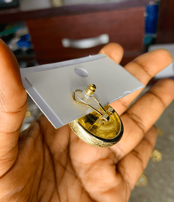 Solid Gold Earrings