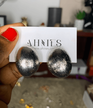 Solid silver earrings