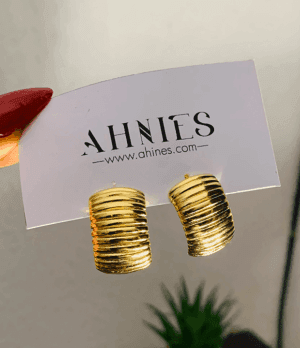 Portable Gold Earrings