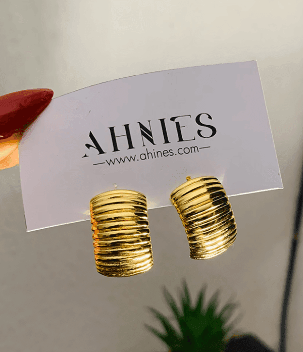 Portable Gold Earrings