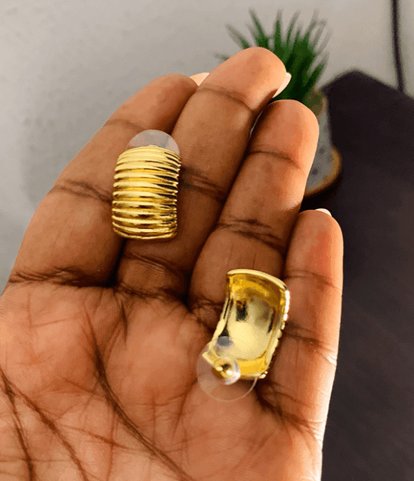 Portable Gold Earrings