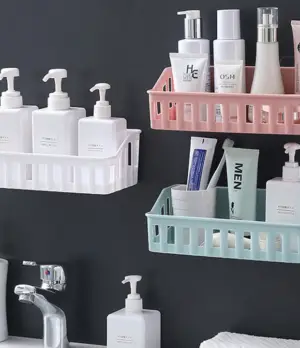 Strong Wall Bathroom Shelf