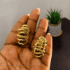 Spiral Gold Earring