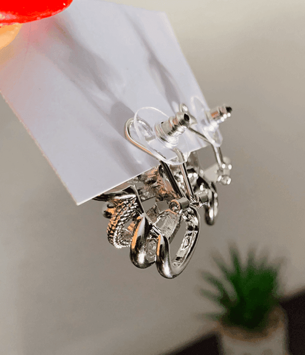 Spiral Sliver Earring