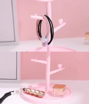 Table Top Mirror and Jewelry Holder