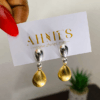 Two tone Earring