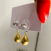 Two tone Earring